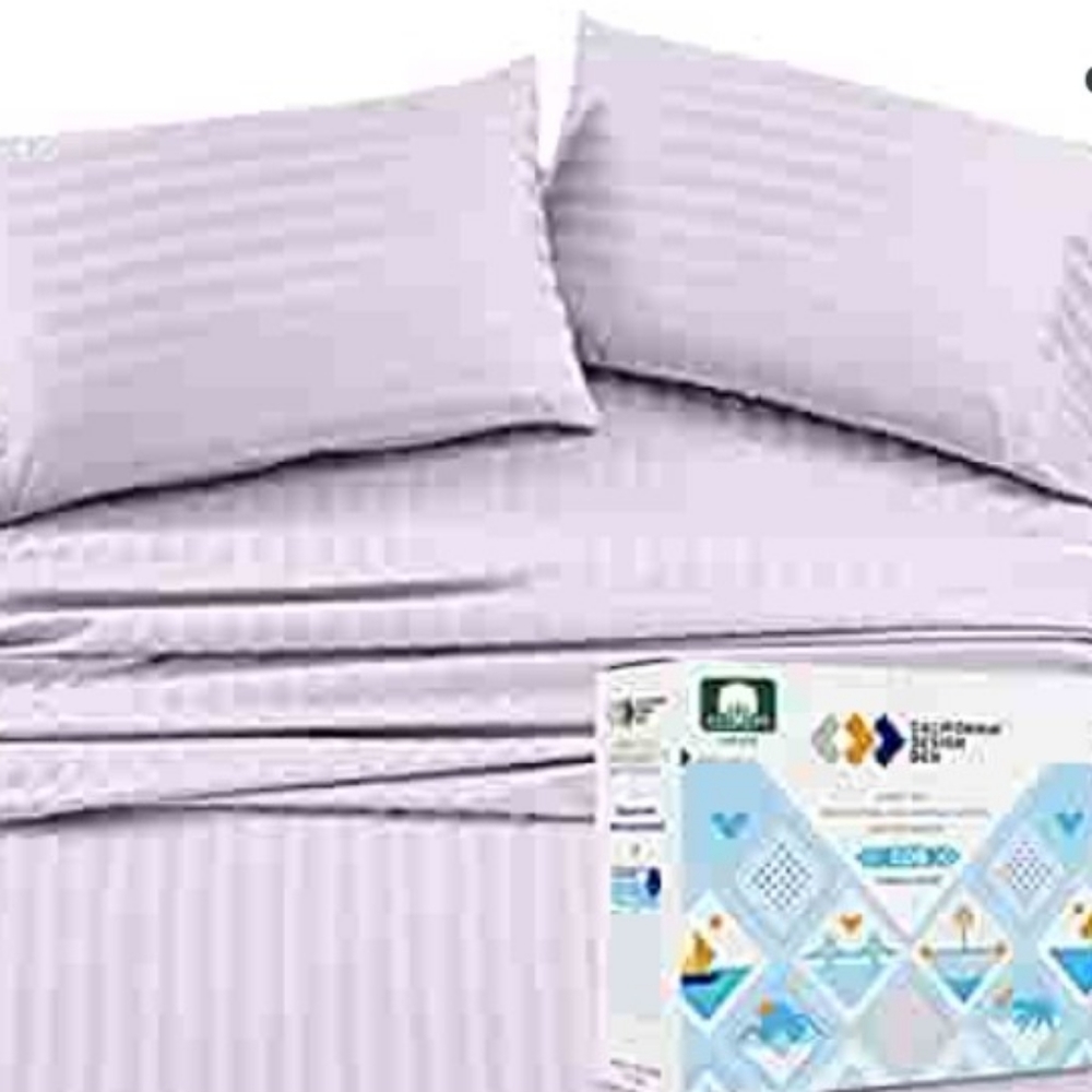 King sized lavender sheets